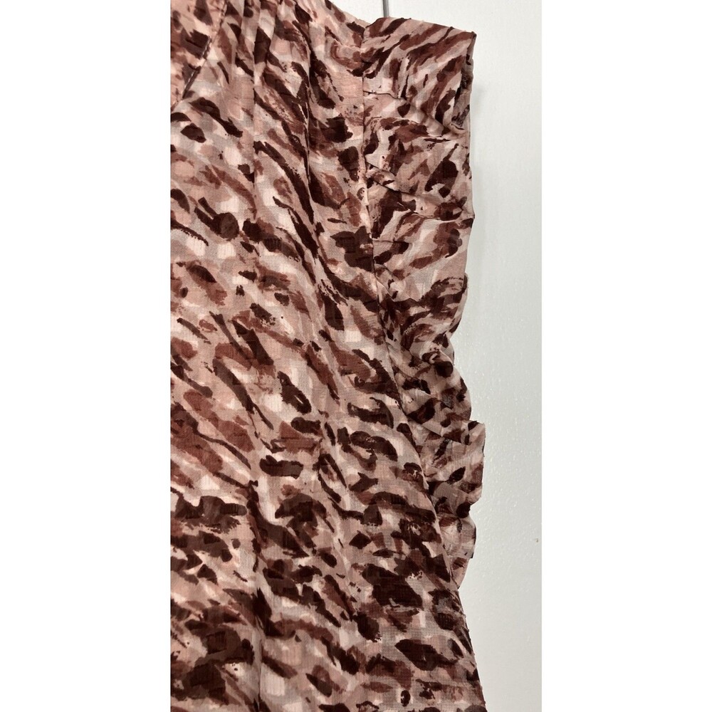 Simply Vera Wang Womens Mauve Floral Shirt Dress XXL NWT - Picture 7 of 9